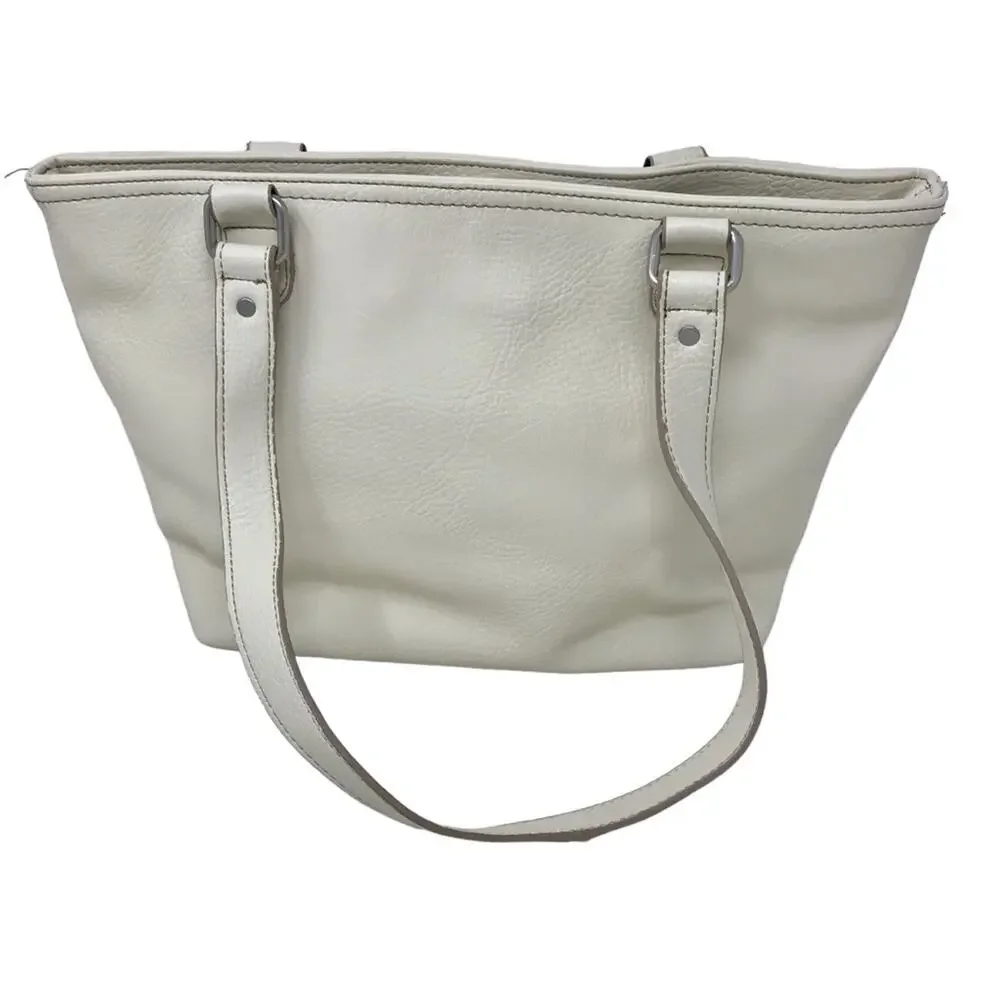 BOC Born Multi-pocket Purse Ivory Cream White Hobo Shoulder Bag